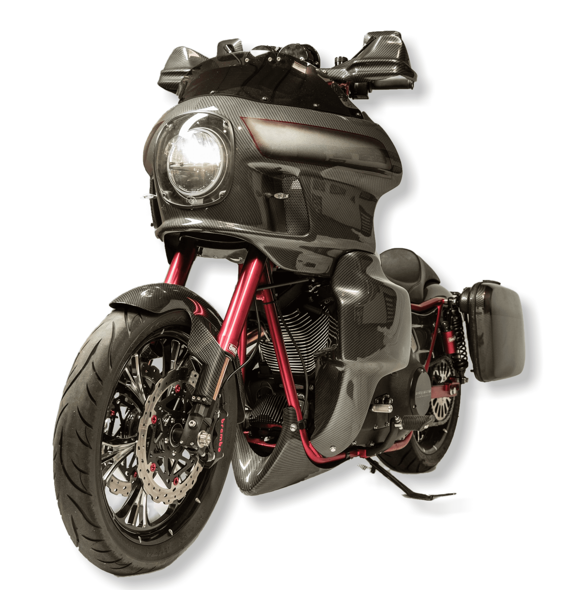Inverted front fork for Harley-Davidson Dyna, FXR, Softail, V-Rod – Nexo  5.0