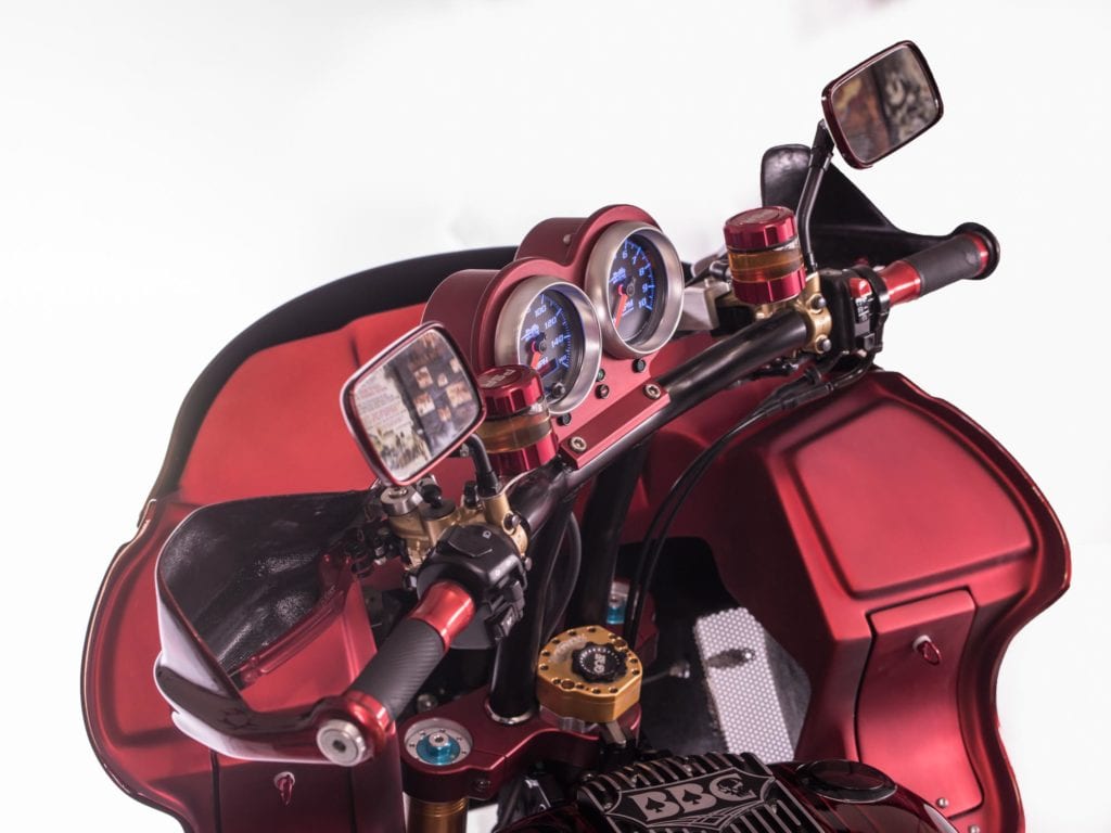 DYNA SPEEDO AND TACH RELOCATION KIT 2014 and up Big Bear Performance