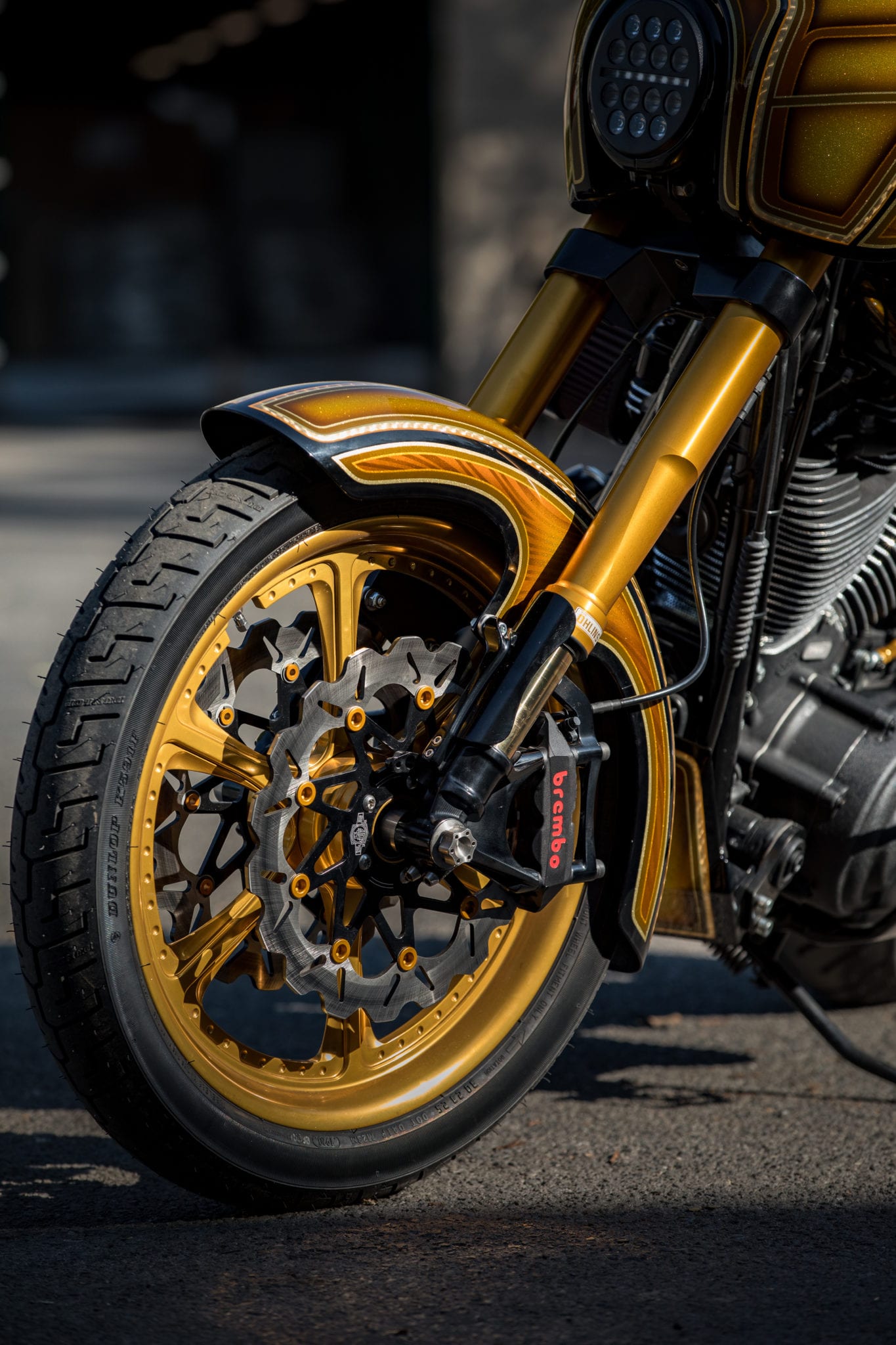 Öhlins Inverted Front End Assembly for Dyna - Big Bear Performance