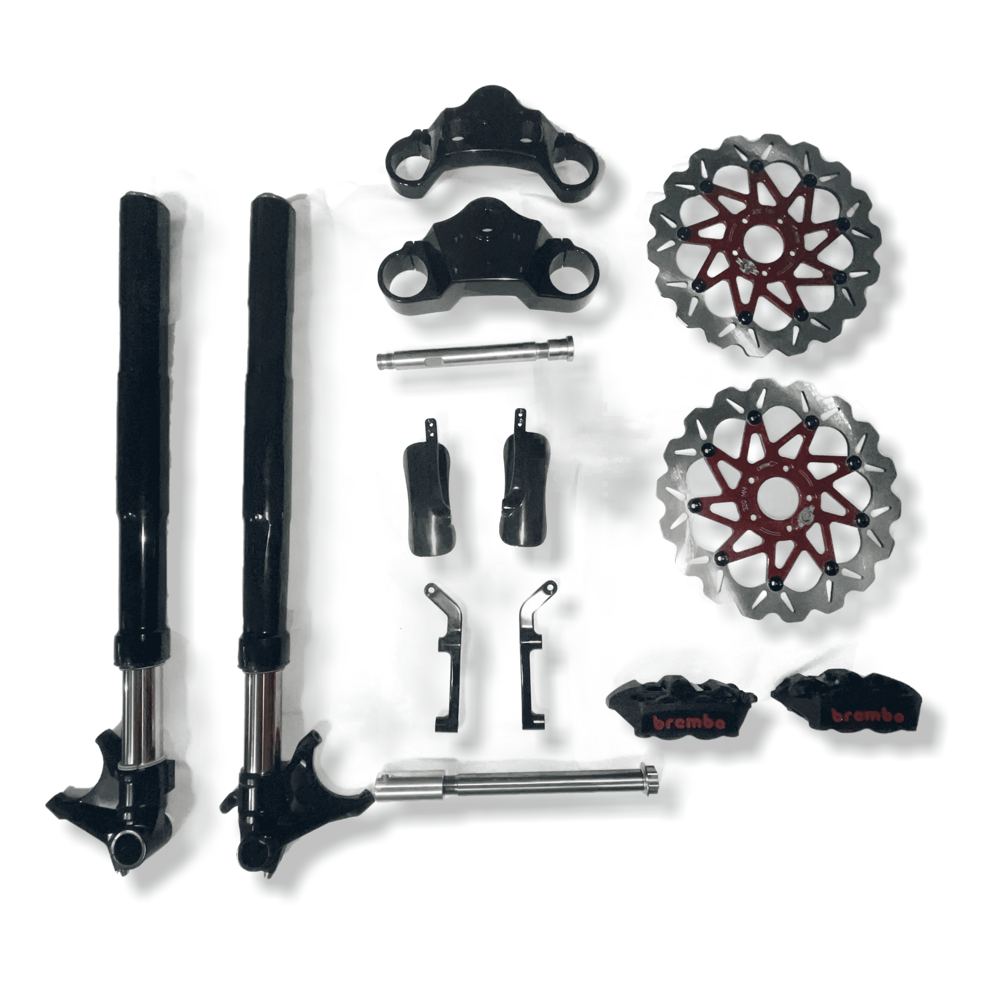 Öhlins Inverted Front End Assembly for Dyna Big Bear Performance